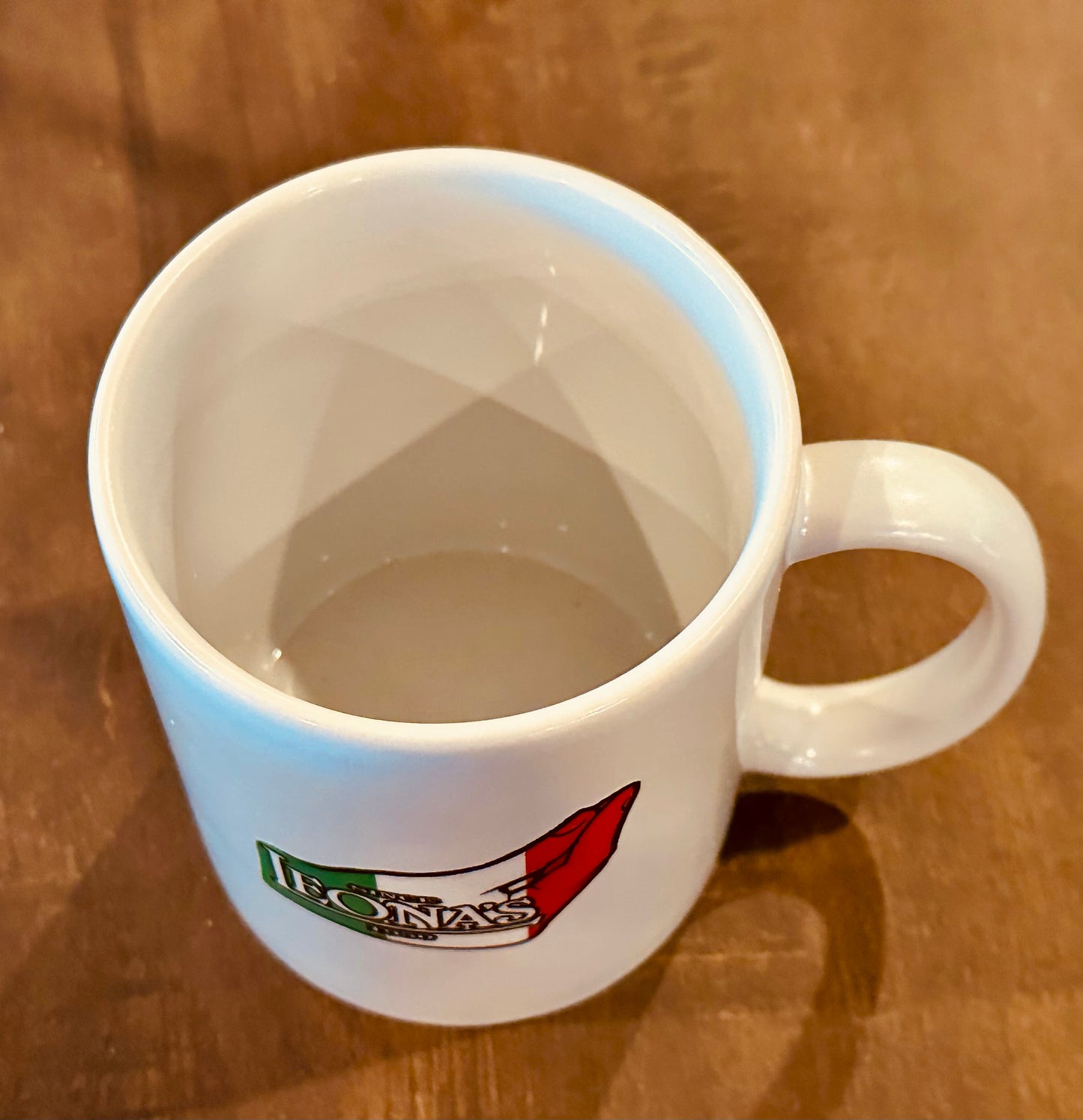 Leona's Branded coffee mug