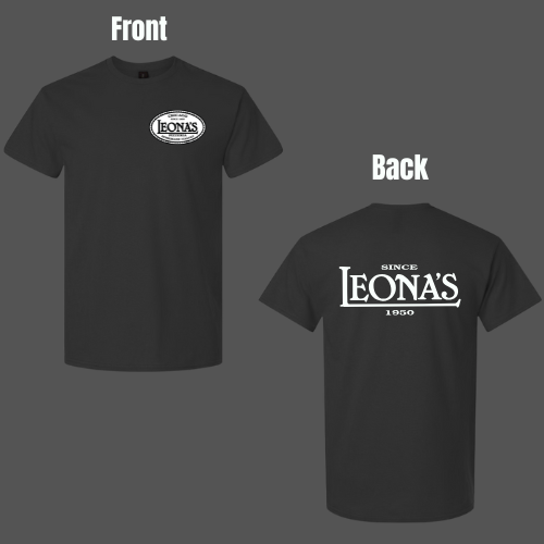 Leona's white Logo Staff Shirt