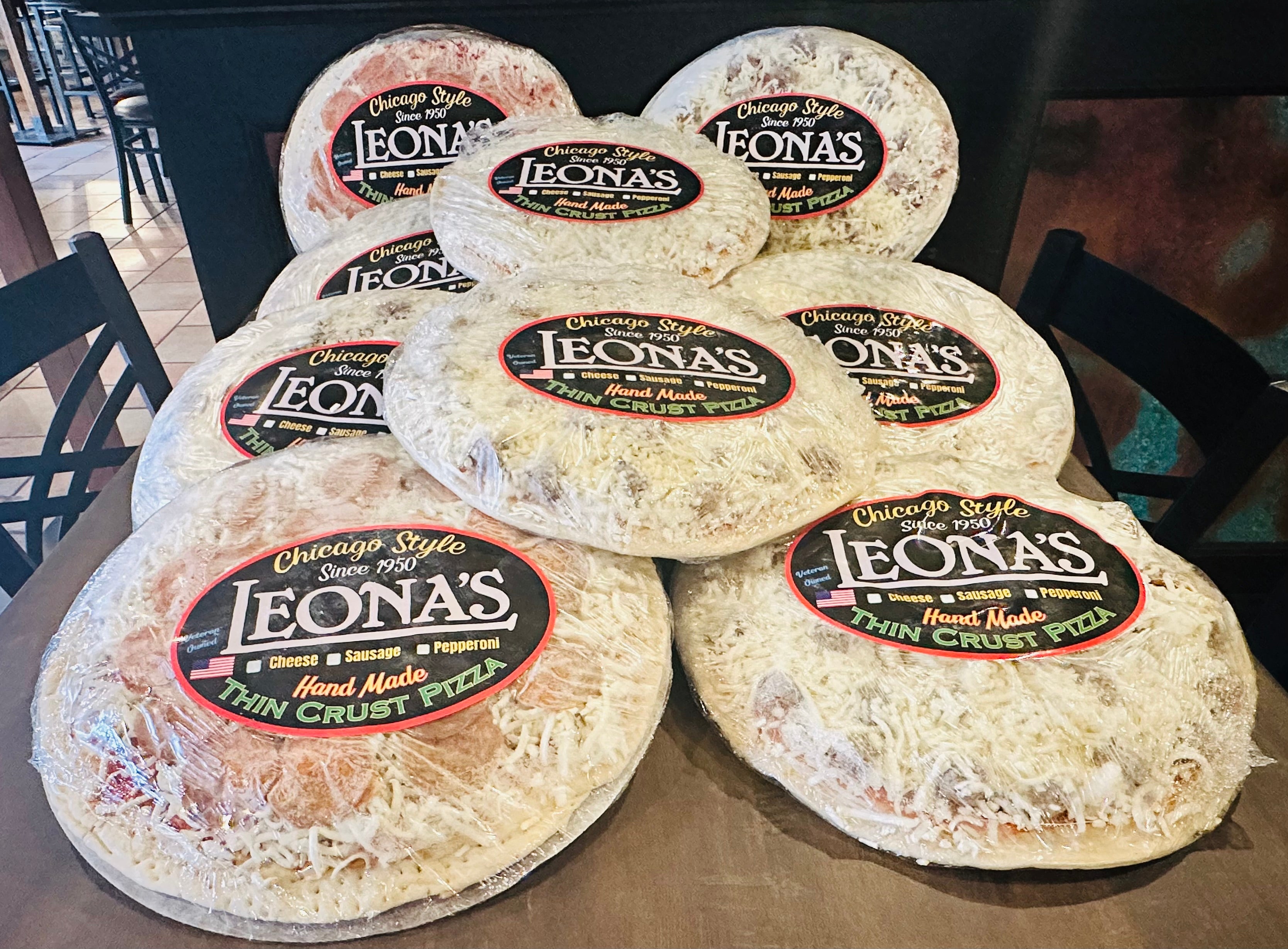 Chicago TAVERN STYLE Thin Crust PEPPERONI Pizza (Local)