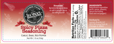 Leona's Original Spicy Pizza seasoning