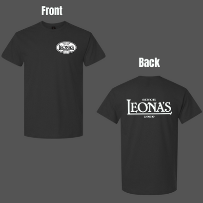Leona's white Logo Staff Shirt